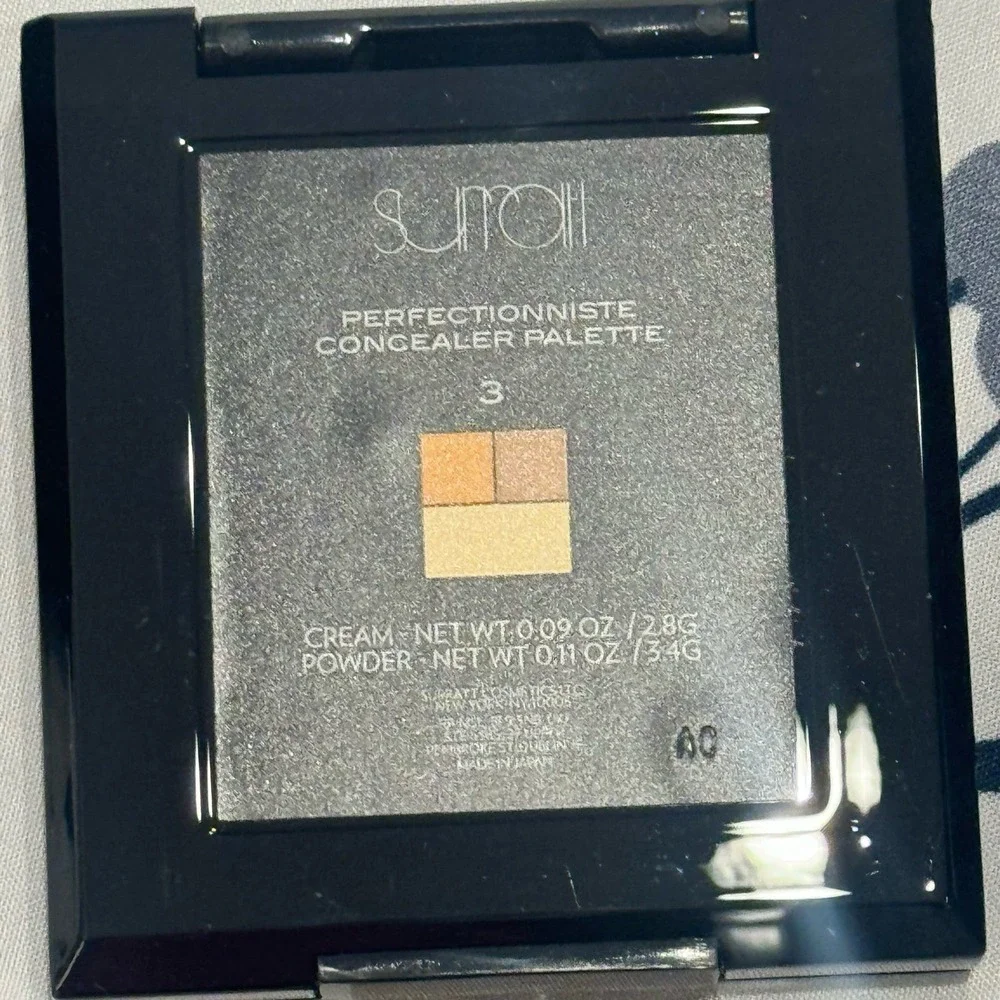 Surratt Warm Peach /Light Tan /Yellow Powder Perfectionniste Concealer Palette 3